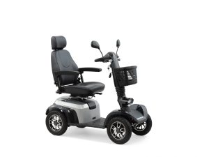 Life and Mobility Presto  - 4 Wiel Scootmobiel - Grijs