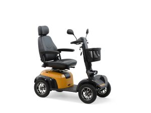 Life and Mobility Presto  - 4 Wiel Scootmobiel - Geel