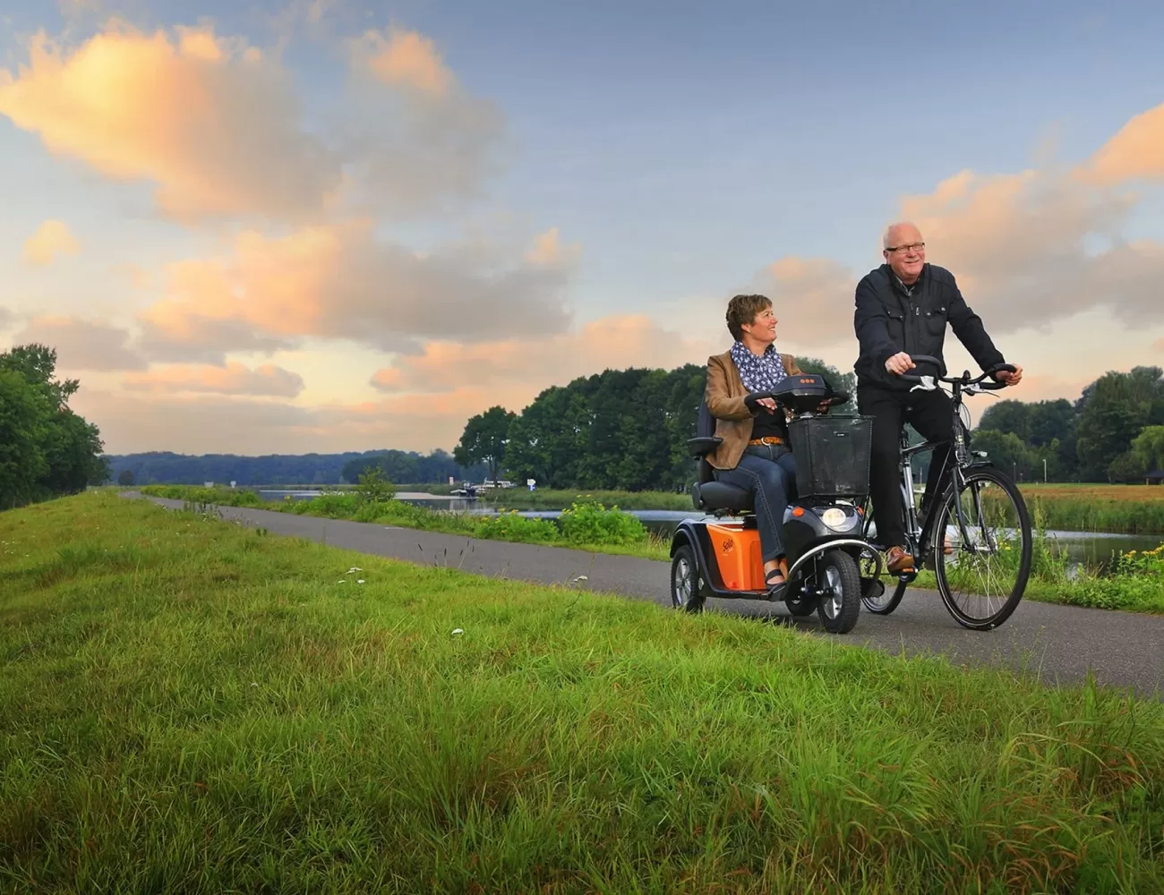Scootmobiel met 3 wielen kopen bij Luijendijk Mobiel in Gameren
