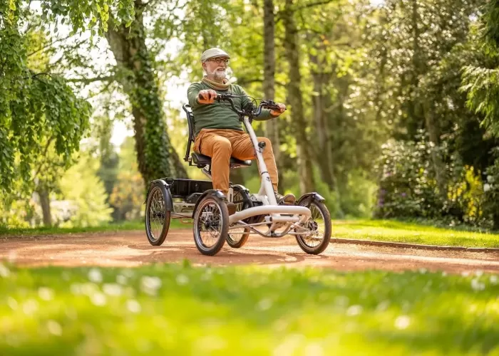 Sfeer van raam lage instapfiets Luijendijk Mobiel